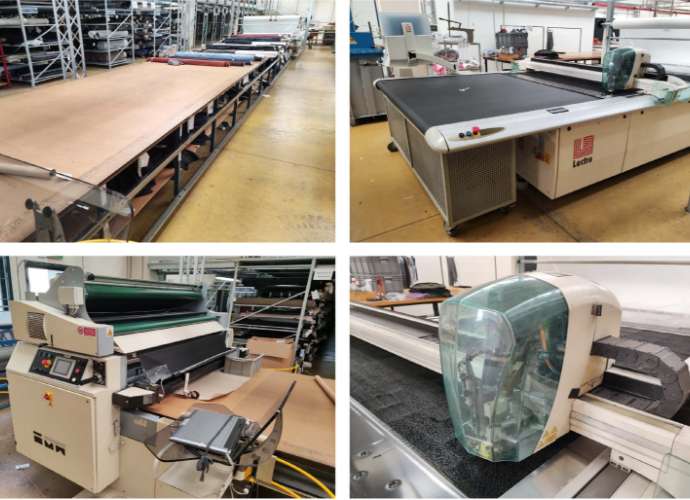 Macchinari e attrezzature per il settore tessile