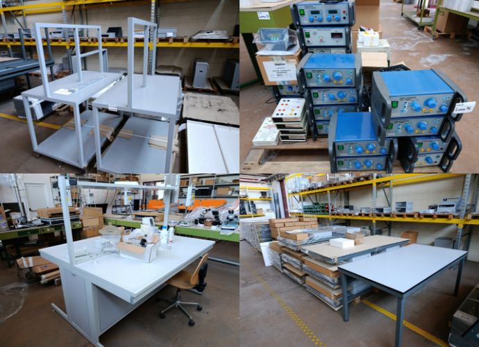 Attrezzature didattiche per pneumatica ed elettropneumatica in vendita 